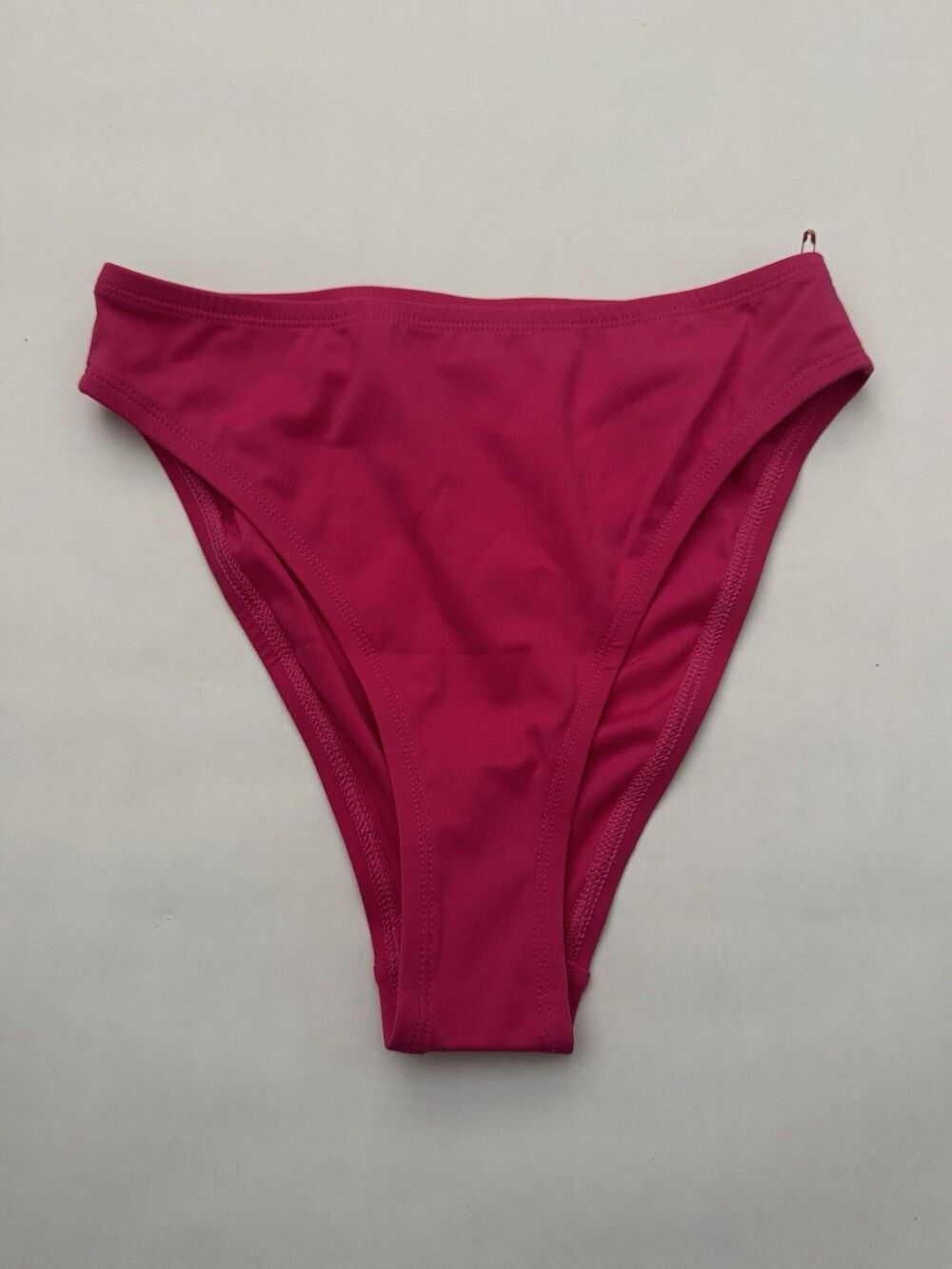 Good American Ballerina Pink‎ High Leg Bikini Bottom Size XS NWT